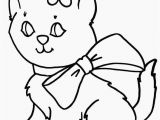 Kitty Cat Coloring Pages Free 24 Kitten to Print