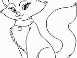 Kitty Cat Coloring Pages Printable Princess Cat Coloring Page Coloring Home