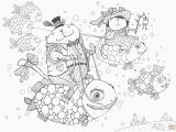 Kitty Printable Coloring Pages Best Coloring Pages Santa with Rudolph Inspirational