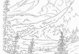 Landscape Coloring Pages for Adults to Print Woods Landscape Coloring Pages Google Search