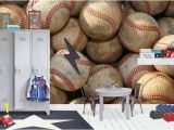Large Baseball Wall Murals High Quality Removable Peel and Stick Self Adhesive