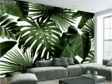 Large Scale Wallpaper Murals Beibehang Modern Custom 3d Wallpaper Tropical Rain forest Palm