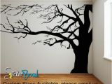 Large Wall Mural Stickers Vinyl Wall Decal Sticker Spooky Tree Ac122 In 2019