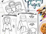 Lds Primary Christmas Coloring Pages New Testament Spot It