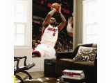 Lebron James Wall Mural 48×72 issac Baldizon Washington Wizards V Miami Heat Lebron