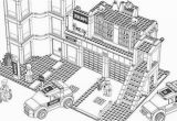 Lego City Police Station Coloring Pages Lego Police Station Coloring Pages