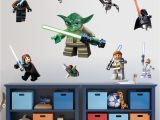 Lego Star Wars Wall Murals Lego Star Wars Yoda Vader Wall Sticker Removable Home Decal Art