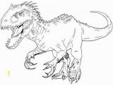 Lego T Rex Coloring Pages Indominus Rex Has Long Been Extinct However at First Glance