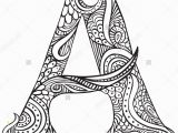 Letter A Coloring Pages for Adults Alphabet Coloring Pages for Adults at Getdrawings