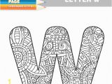 Letter M Coloring Pages for Adults Adult Coloring Book Lower Case Letters Hand Drawn Template