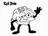 Life Skills Coloring Pages Rock Brain Coloring Page Team Unthinkables Superflex social