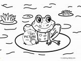 Lily Pad Coloring Page Free Ideas Frog Coloring Sheet Color Picture A Animal Page Tree Ruva