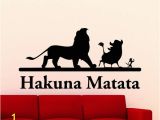 Lion Guard Wall Mural 2019 Famous Movie Hakuna Matata Lion King Wall Sticker Cartoon Vinyl Decal Home Nursery Room Decoration Children Boys Retro Art Mural Sh From