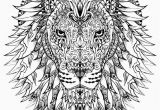 Lion Head Coloring Pages Fun Coloring Pages for Adults Elegant Adult Coloring Pages