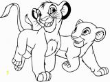 Lion King Coloring Pages Simba and Nala Simba and Nala Happy Both