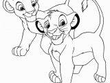 Lion King Coloring Pages Simba and Nala Simba and Nala2 the Lion King Coloring Page