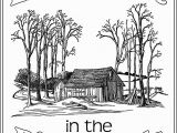 Little House On the Prairie Coloring Pages Little House In the Big Woods Unit Study