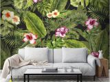 Living Room Wall Murals Uk Couture Jungle Flora Mural Graham & Brown Uk