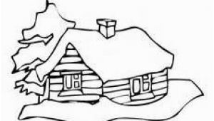Log Cabin Coloring Page Log Cabins Coloring Pages