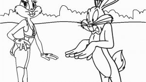 Lola and Bugs Bunny Coloring Pages Printable Bugs Bunny Coloring Pages for Kids