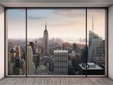 London Skyline Wall Mural Vlies Fototapete Penthouse In New York