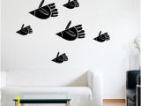 Lowes Wall Murals Adzif S3344r Spot Bird Fish Wall Decal