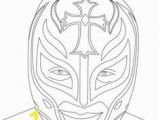Luchador Mask Coloring Page 37 Best Coloring Pages Wwe Images