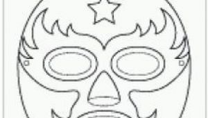 Luchador Mask Coloring Page 38 Best Luchador Stuff Images