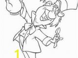 Mad Hatter Hat Coloring Page 716 Best Coloring Pages Images