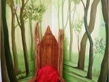 Magical forest Wall Mural Enchanted Story forest Mural Hand Painted In Grove Park Primary