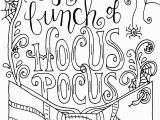 Make Your Own Coloring Pages with Words Printable Hocus Pocus Coloring Page with Images