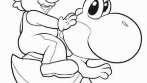 Mario and Yoshi Coloring Pages to Print Mario Riding Yoshi Coloring Page From Yoshi Category Select From