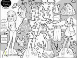 Marisole Monday Paper Doll Coloring Pages 27 Paper Doll Coloring Page