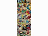 Marvel Comic Book Wall Mural 3 In X 17 5 In Marvel Ic Panel Spiderman Classic Peel