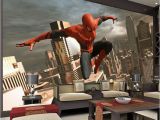 Marvel Wall Murals Uk Spiderman Wall Mural Superhero Wallpaper Custom 3d Wallpaper