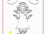 Mary and Angel Gabriel Coloring Page 8 Best Gabriel Visited Mary Bible Activities Images