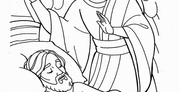 Mary and Joseph Coloring Page Image Result for Joseph S Dream Of Mary and Jesus Craft