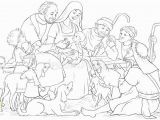 Mary and Joseph Coloring Page Nativity Shepherds Stock Illustrations – 214 Nativity