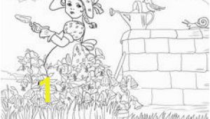 Mary Mary Quite Contrary Coloring Page 146 Best Children Coloring Images On Pinterest In 2018