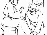 Mary Washes Jesus Feet Coloring Page Kindness Kindness Jesus Washing Feet Coloring Pages