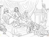 Mary Washes Jesus Feet Coloring Page Mary Anointing Jesus Feet Coloring Page Coloring Pages