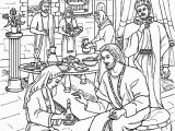 Mary Washes Jesus Feet Coloring Page today with the Saints July 22 St Mary Magdalene
