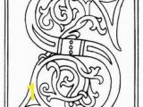 Medieval Illuminated Letters Coloring Pages Illuminated Letters Coloring Pages for the Middle Ages Will Make An