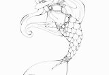 Mermaid Coloring Pages Easy Pin by Sweettea Blossom On My Home