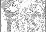 Mermaid Difficult Coloring Pages for Adults Hard Coloring Pages for Adults