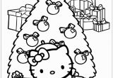 Merry Christmas Hello Kitty Coloring Pages Hello Kitty Merry Christmas Coloring Page Free Coloring