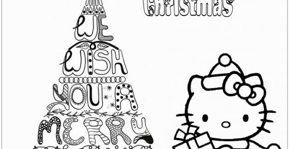 Merry Christmas Hello Kitty Coloring Pages Merry Christmas Hello Kitty Coloring Page Free Coloring