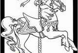 Merry Go Round Coloring Pages 119 Best Carousel Animal Coloring Pages Images In 2018