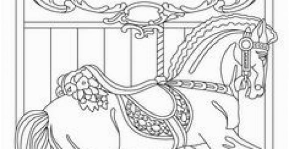 Merry Go Round Coloring Pages 119 Best Carousel Animal Coloring Pages Images In 2018