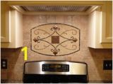 Metal Backsplash Mural 37 Best Backsplash Images